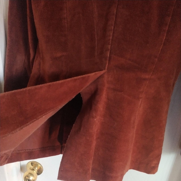SOLD! Quality Vintage Faux Suede Blazer - Picture 6 of 8